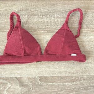 The almond bikini top